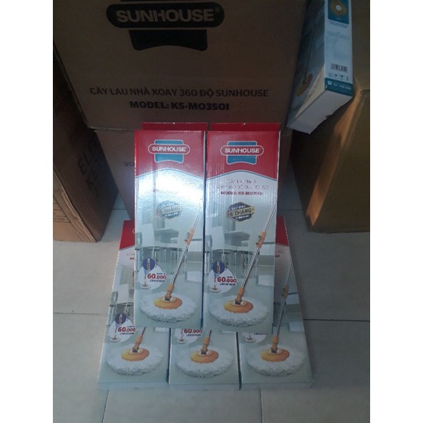 CUNG CẤP SỈ COMBO 2 BỘ CÂY LAU NHÀ SUNHOUSE