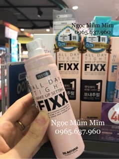 Xịt khoáng giúp cố định và khoá lớp make up So Natural All Day Tight Make Up Setting Fixx