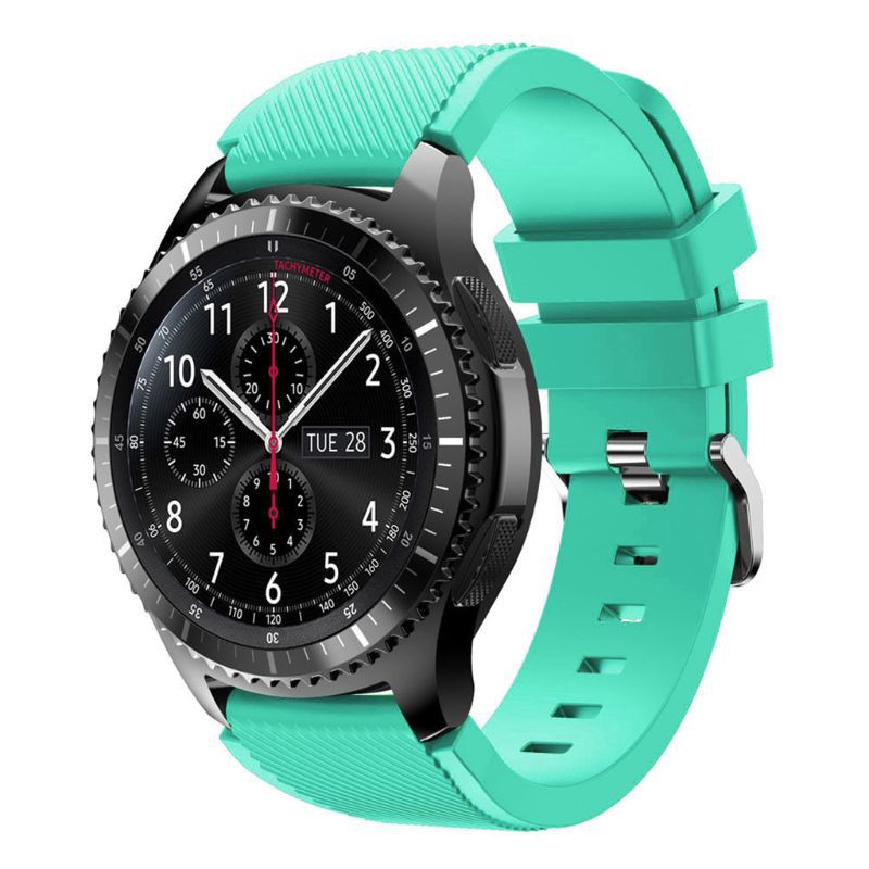 Dây đeo silicone cho Samsung Galaxy Watch 46MM/Gear S3/Gear2/Huami Amazfit/Pebble/Asus/LG/Ticwatch