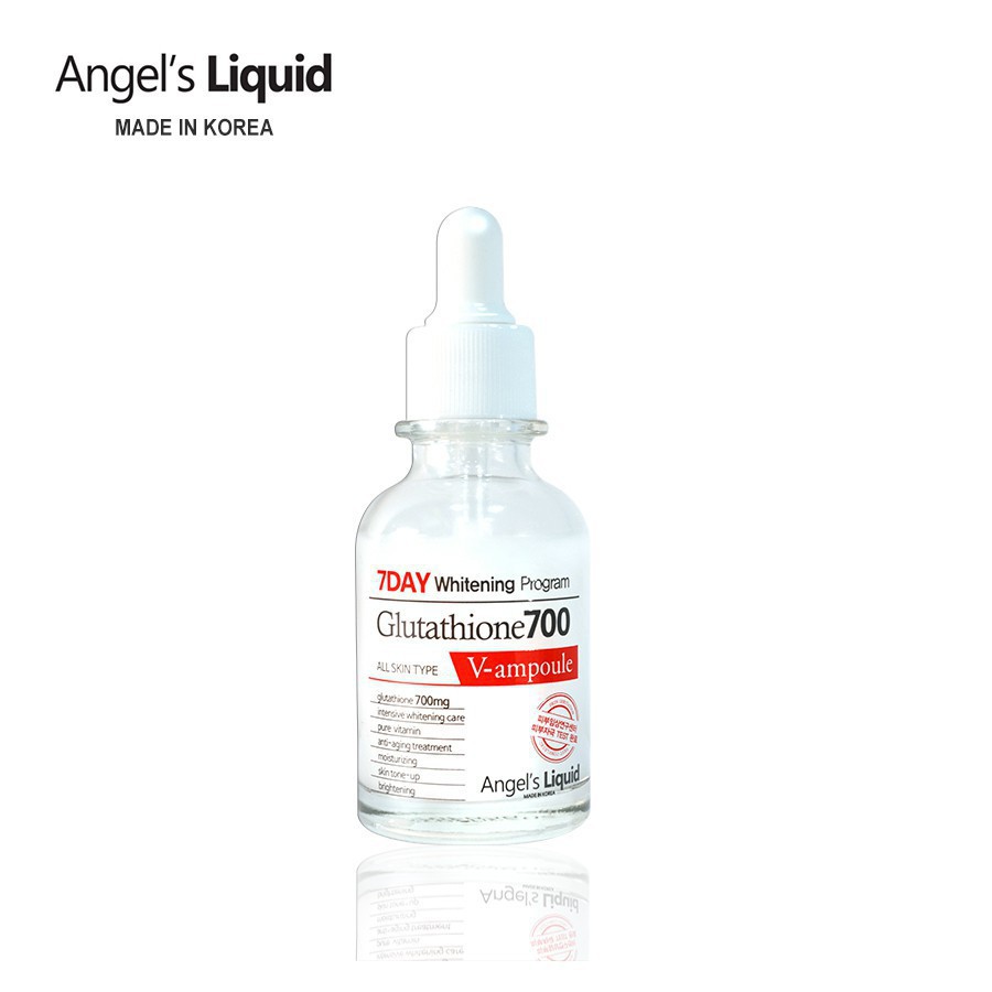 [FREESHIP] Serum Angel's Liquid 7 Day Whitening Program Glutathione 700 V-Ample dưỡng trắng, mờ thâm 30ml