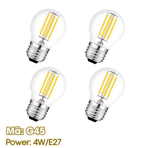 Siêu rẻ - Bóng đèn led kín nước 3W, bóng thủy tinh Edison ST64 4w kín nước trang trí sân vườn, nhà cửa, quán ăn | BigBuy360 - bigbuy360.vn
