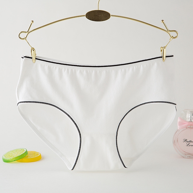 Quần Lót Cotton Thoáng Khí Với Thiết Kế Trơn Màu Xinh Xắn Dành Cho Nữ | BigBuy360 - bigbuy360.vn