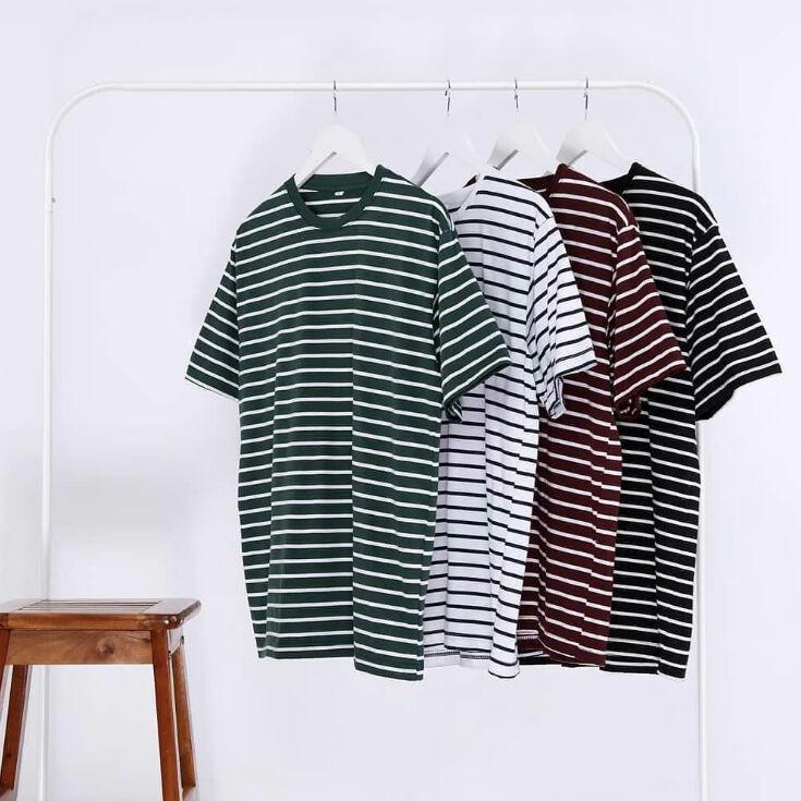 ➳ Áo Sơ Mi Kẻ Sọc 3 Màu Bằng Cotton Gồm 3 Màu Cho Nam Và Nữ 30 Màu Lựa Chọn ☈