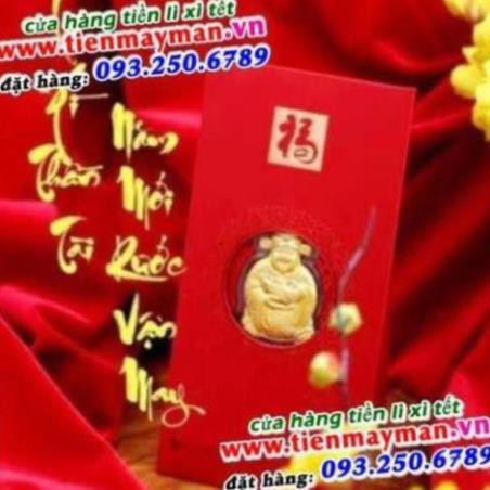 [SHOPEE TRỢ GIÁ] Bao Lì Xì Thần Tài May Mắn Cát Tường – Quà Tết Ý Nghĩa 2021 - Lì Xì Trâu Vàng