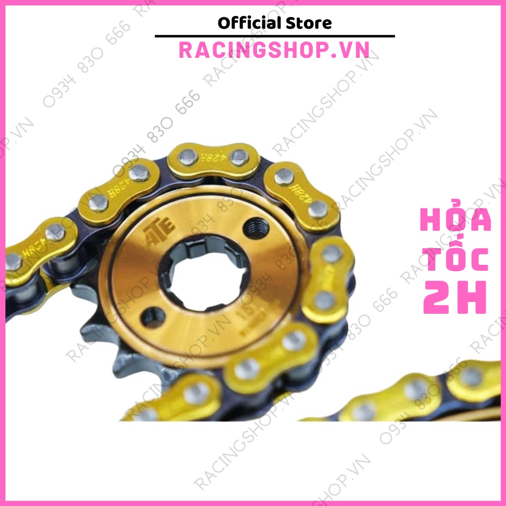 Nhông Sên Dĩa ATE chính hãng Nhông Xích exciter150 135 winner x sonic raider fi satria wave 17 dream sirius RACINGSHOPVN