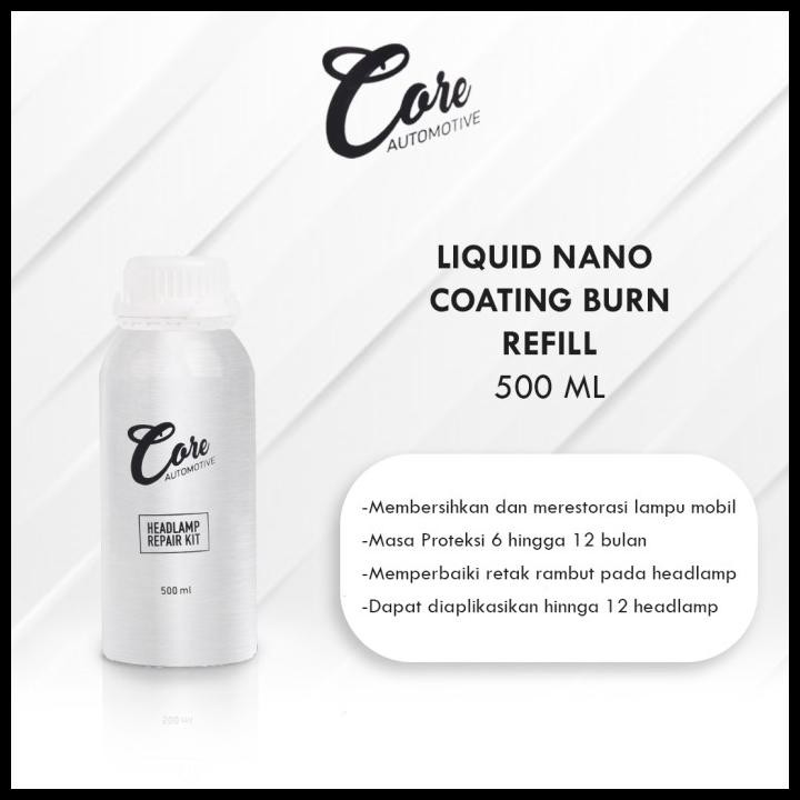 Dung Dịch Phủ Nano Làm Sạch Đèn Pha Dung Tích 500ml