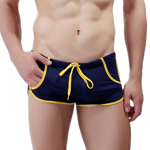 QUẦN BƠI NAM DÁNG BOXER THUN CO GIÃN ÍT THẤM NƯỚC QB 6012 | BigBuy360 - bigbuy360.vn