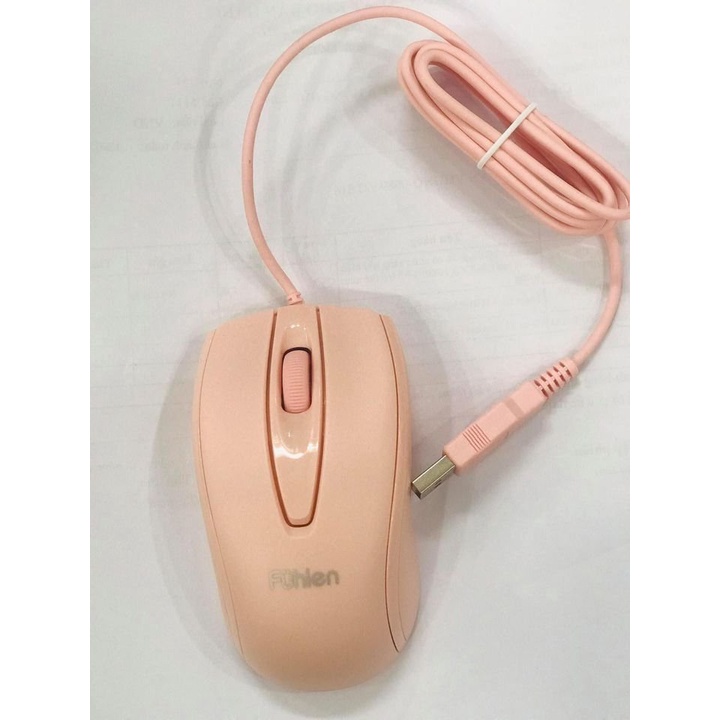 Chuột Fuhlen L102 1000 DPI chính hãng- Bảo Hành 2 năm - 2 màu đen và hồng