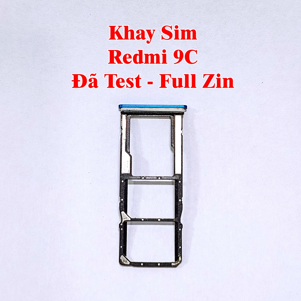Vân Tay, Khay Sim, Cụm Chuông Loa Ngoài, Cụm Sạc Míc, Dây Ăng Ten Điện Thoại Redmi 9C , Đã Test Full Zin