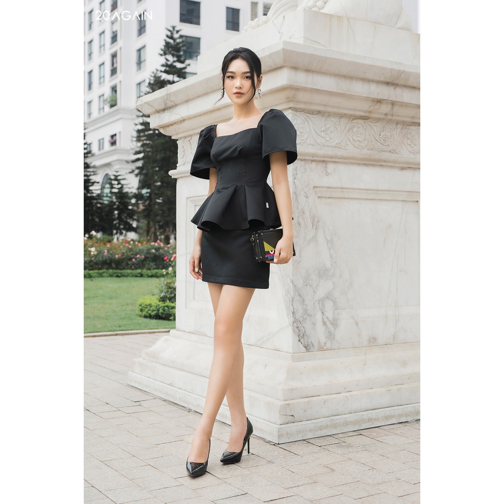 [Mã WABRM50 giảm 15% đơn 99k] Áo sơ mi Xòe Gấu 20Again ASA1460 | BigBuy360 - bigbuy360.vn