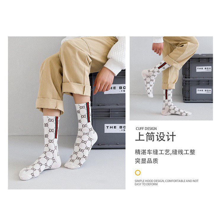 Tất Nữ cao cổ gu chì phong cách hàn quốc ❤️ Tất cổ cao cotton len tăm Mẫu T19