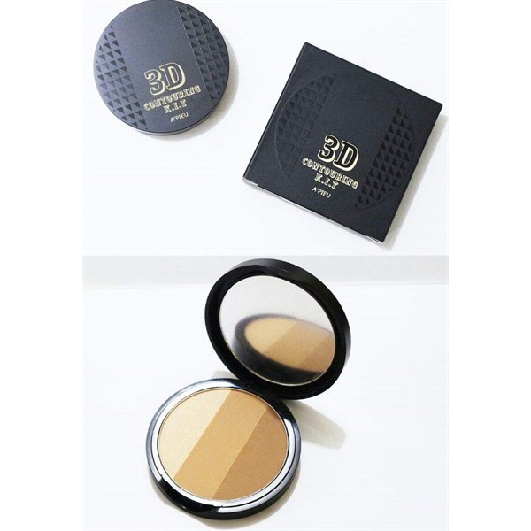 Phấn Tạo khối 3 ô Apieu 3D Contouring KIT | BigBuy360 - bigbuy360.vn