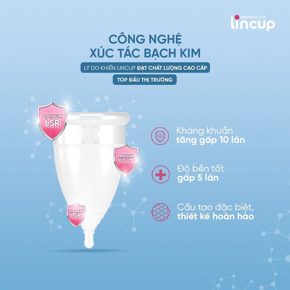 Cốc nguyệt san Lincup chính hãng Lintimate 🍓Full quà tặng hấp dẫn🍓