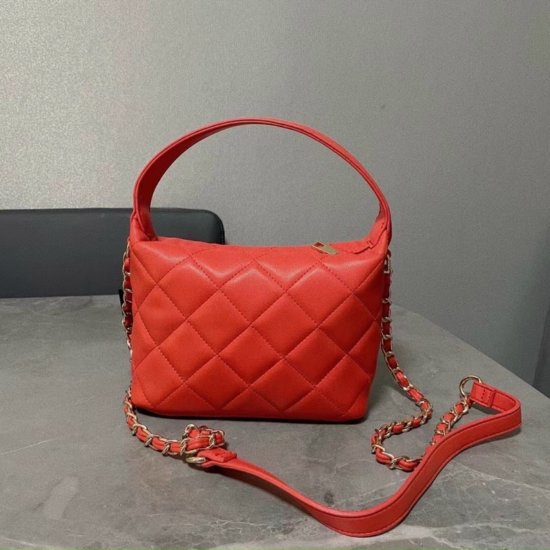 TINUONGSHOP - Túi xách Twenty-One hobo chần đỏ