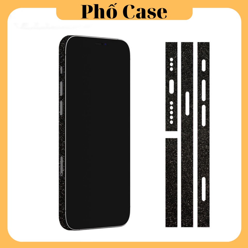 Miếng dán kim tuyến dán viền bảo vệ Iphone 14promax 13promax 12promax 14pro 13pro 12pro 14 13 12