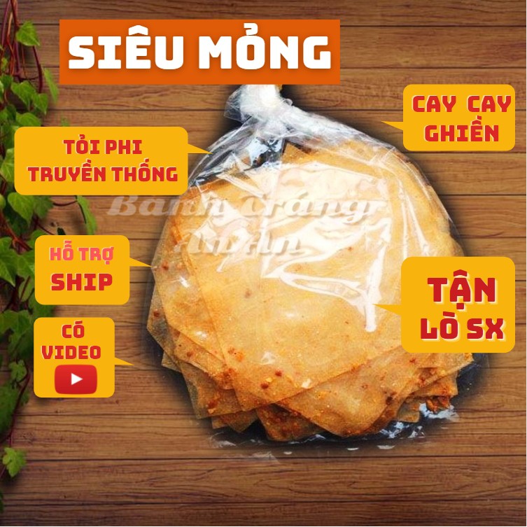 𝟎𝟓 𝐁𝐈̣𝐂𝐇💥 Bánh Tráng Muối Nhuyễn Xì Ke Tỏi 💥Đ𝗼̣̂𝗰 𝗤𝘂𝘆𝗲̂̀𝗻 💥CAY + GHIỀN + ĐẬM ĐÀ] - Bánh Tráng An  An | BigBuy360 - bigbuy360.vn