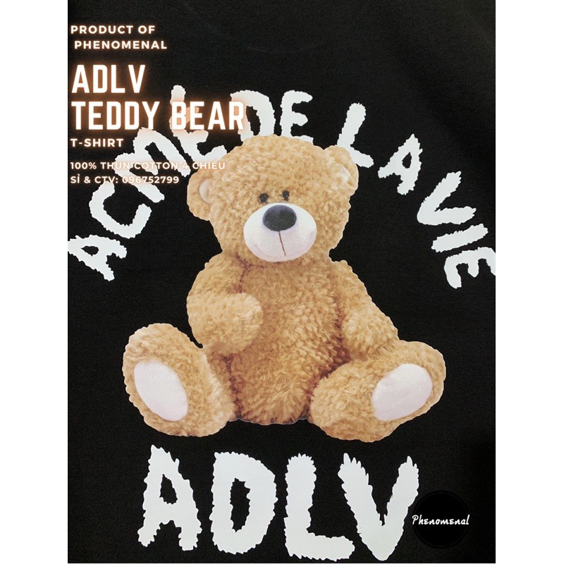 Áo ADLV Gấu Teddy Chuẩn Best Cao Cấp - Acme De Lavie Teddy Bear