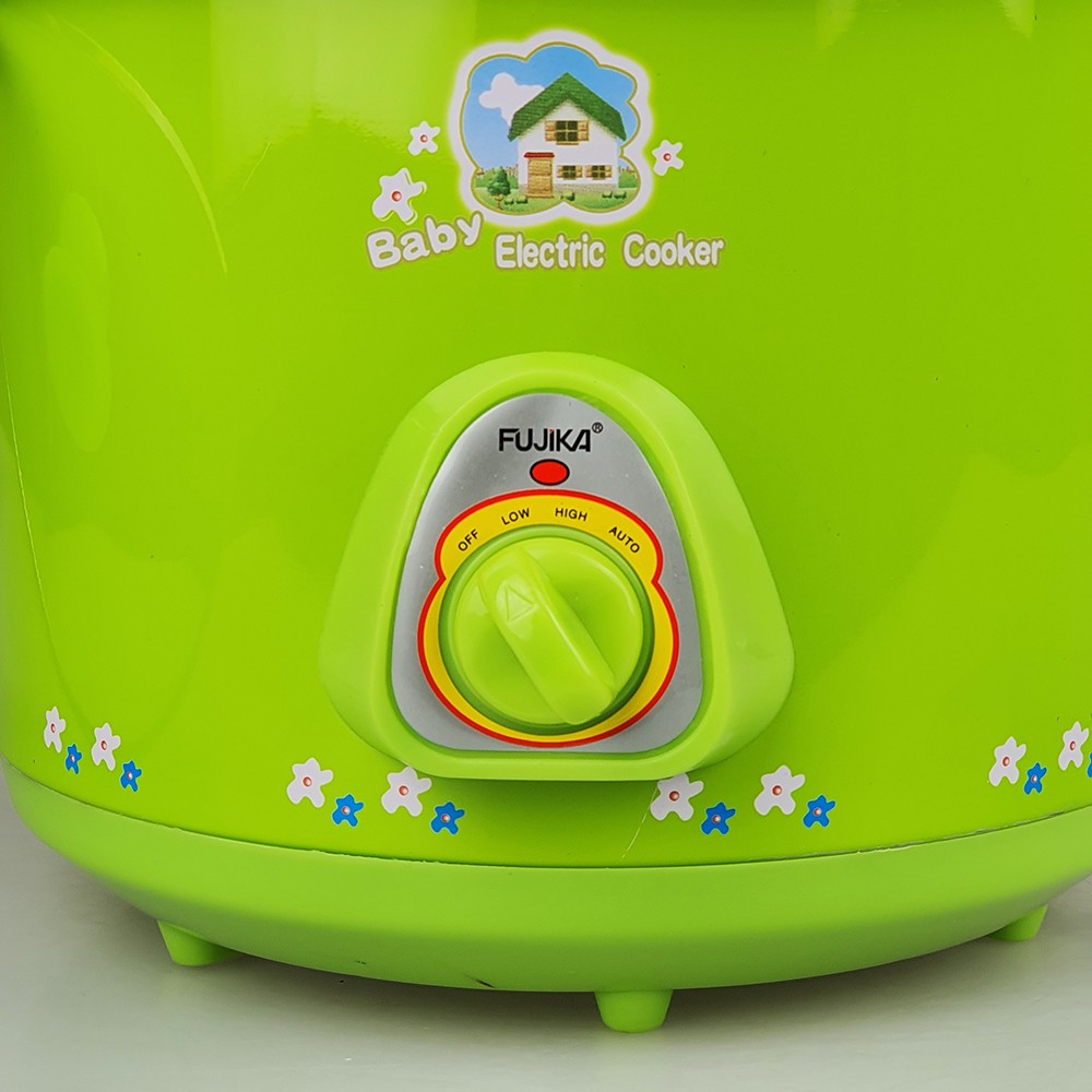 Nồi nấu chậm Fujika FJ-KC15 1.5L / FJ-KC25 2.5L chưng yến, hầm cháo, kho cá - Màu ngẫu nhiên - KILA