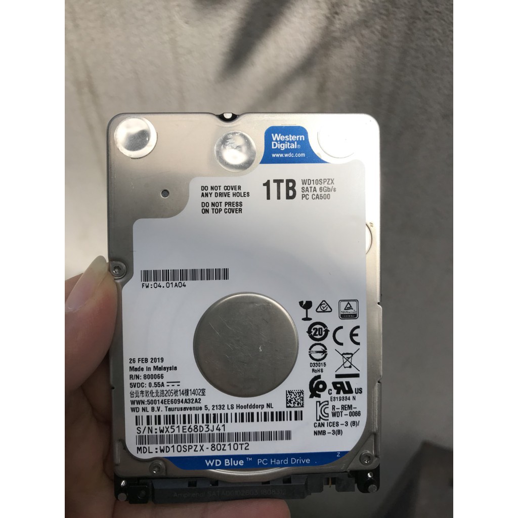 Ổ cứng laptop 2.5&quot; HDD 500GB/1TB Western, Seagate, Hitachi,Toshiba - Bảo hành 1 năm!!!