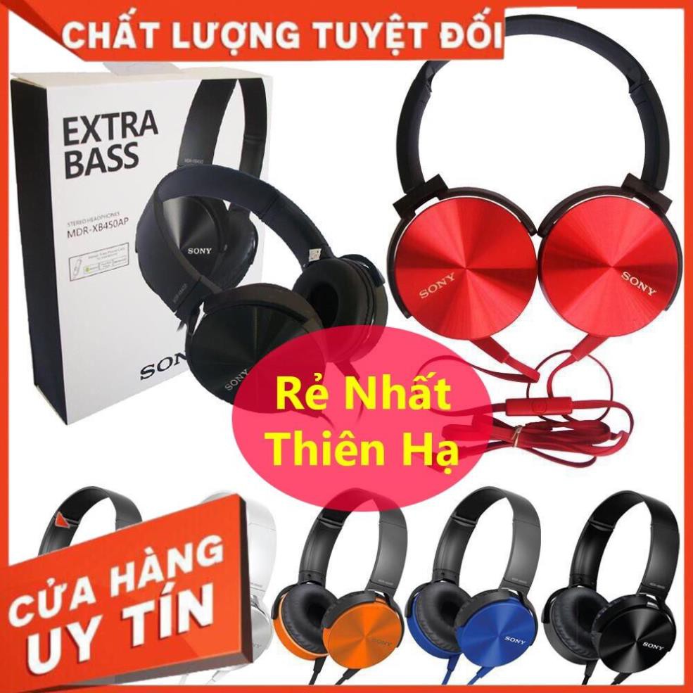 Tai Nghe Sony Extra Bass MDR- XB450AP Bass Sâu Và Chắc (RẺ VÔ ĐỊCH)