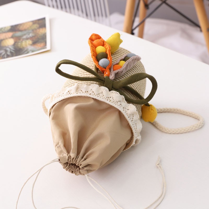 Túi đan đeo chéo thiết kế xinh xắn đáng yêu cho trẻ em