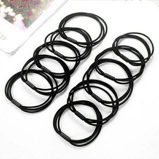 Sét 2 dây cột tóc giản handmade giản đơn 3 vòng