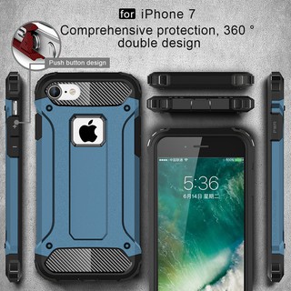 For iPhone 8 Plus 7 7 Plus Tough Armor TPU + PC Combination Case