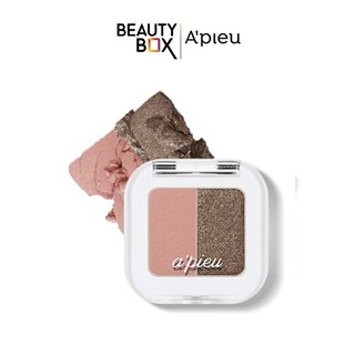 Màu Mắt Trang Điểm A'Pieu Mineral Mono Shadow (Dual) (No.3/Fade Back) 1gx2