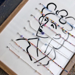 DÂY ĐEO KÍNH ĐEO KHẨU TRANG HẠT CƯỜM HÀN QUỐC