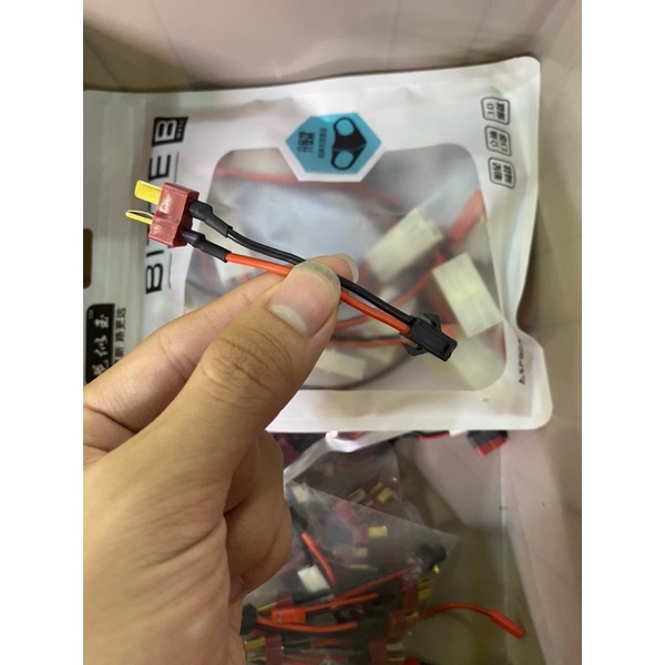 Giắc  chuyển đổi pin XT60 - chữ T, Esc XT60 - chữ T, SM - Jack T, Jst - chữ T đầu chuyển đổi cho xe, tàu, cano RC
