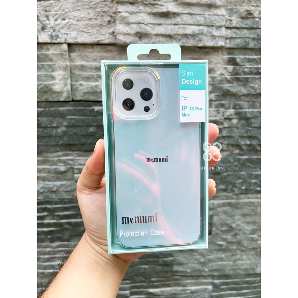 Ốp lưng Memumi trong kính bất tử không ố và đổi màu theo ánh nhìn