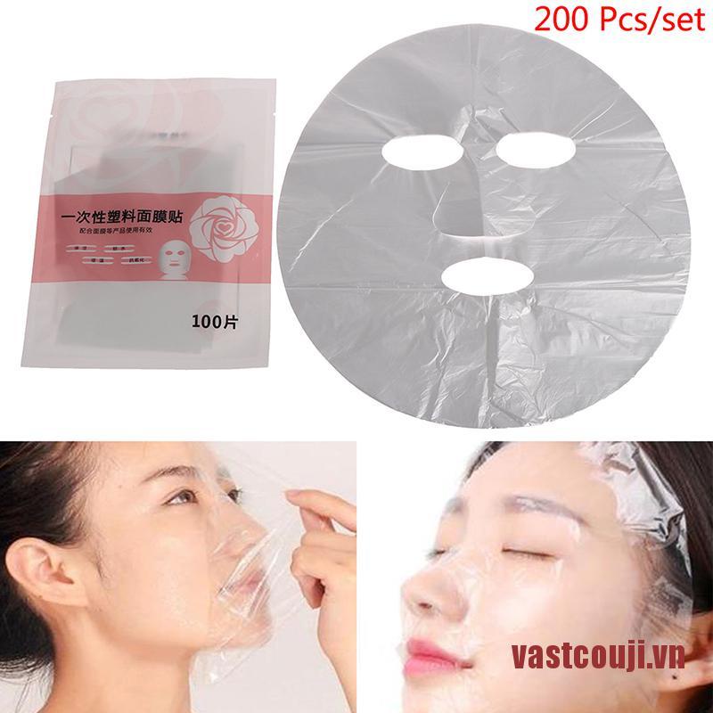 Bộ 200 Mặt Nạ Giấy Dùng Một Lần Chất Lượng Cao Tiện Dụng