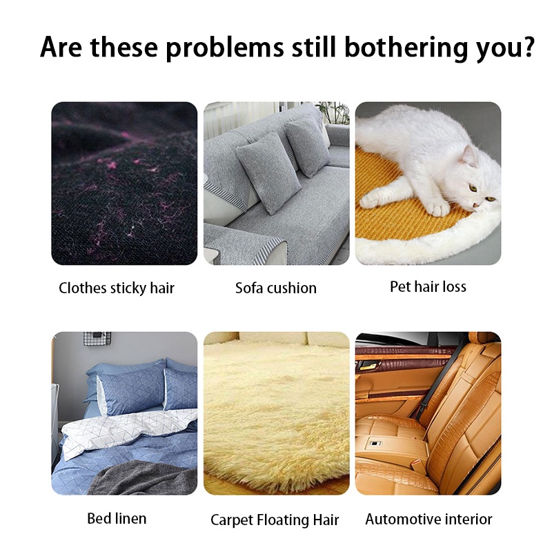 Dụng cụ làm sạch XIAODUOJIAJU loại bỏ lông thú cưng trên quần áo tiện dụng