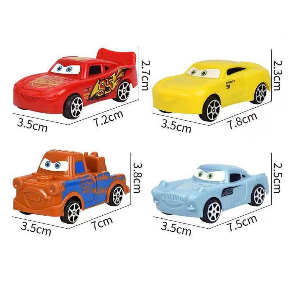 Mô Hình Xe Hơi NICKOLAS McQueen Trang Trí Bánh Kem