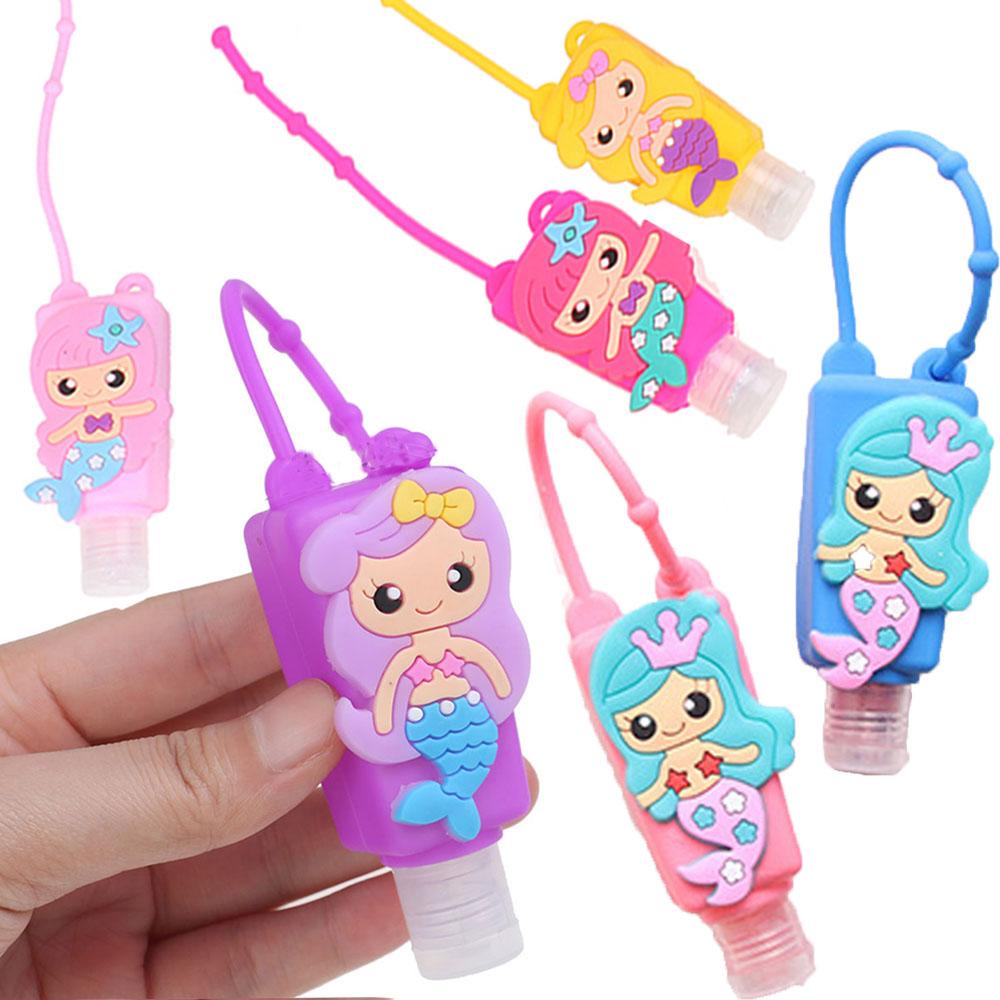 Chai Nhựa Rỗng Đựng Xà Phòng Hình Nàng Tiên Cá Màu Sắc Ngẫu Nhiên