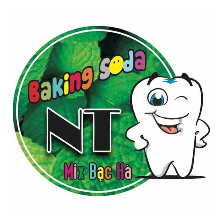 Bột baking Soda mix bạc hà