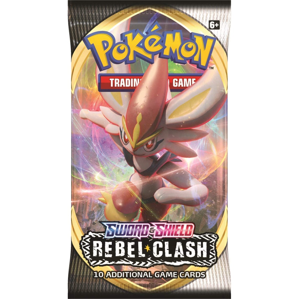 Thẻ bài Pokemon TCG: Sword & Shield Rebel Clash Booster 36 pack (Hàng Thật)