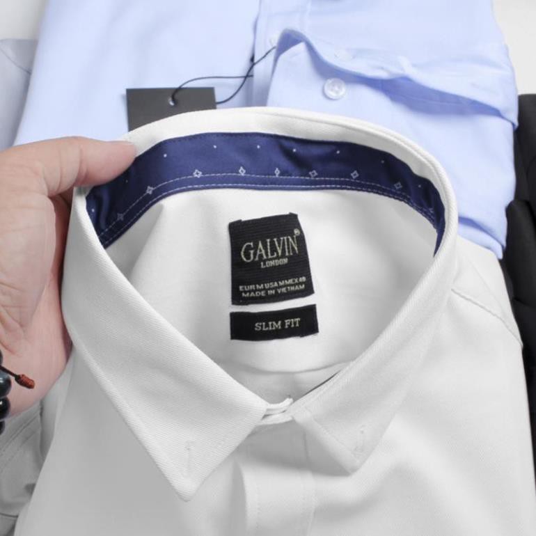 [SK] LeoVatino.Official - Sơ mi nam Galvin cotton basic co giãn 4 chiều | BigBuy360 - bigbuy360.vn