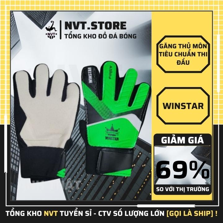 Bao tay thủ môn trẻ em siêu dính giá rẻ Winstar, Găng tay thủ môn chất liệu cao su tổng hợp cao cấp - NVT.store.vn