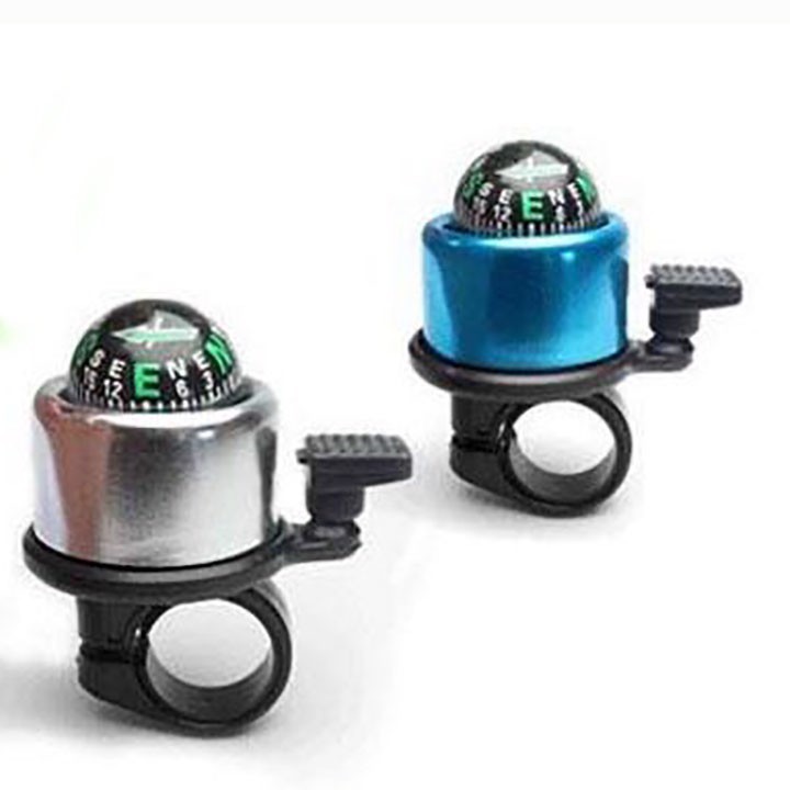 Chuông gắn tay cầm kiêm la bàn định hướng cho xe đạp xe máy vừa dẽ thương vừa hữu ích | BigBuy360 - bigbuy360.vn