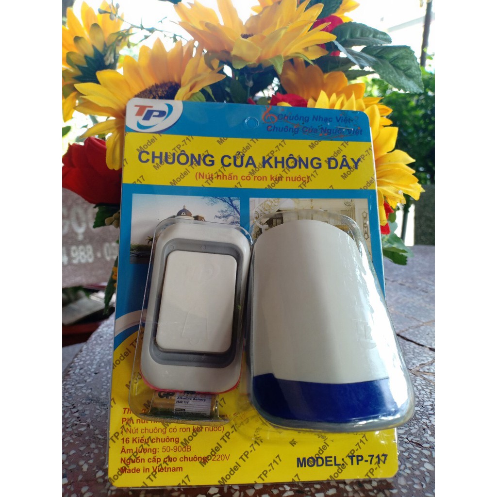 CHUÔNG CỬA BÁO KHÁCH TP-717