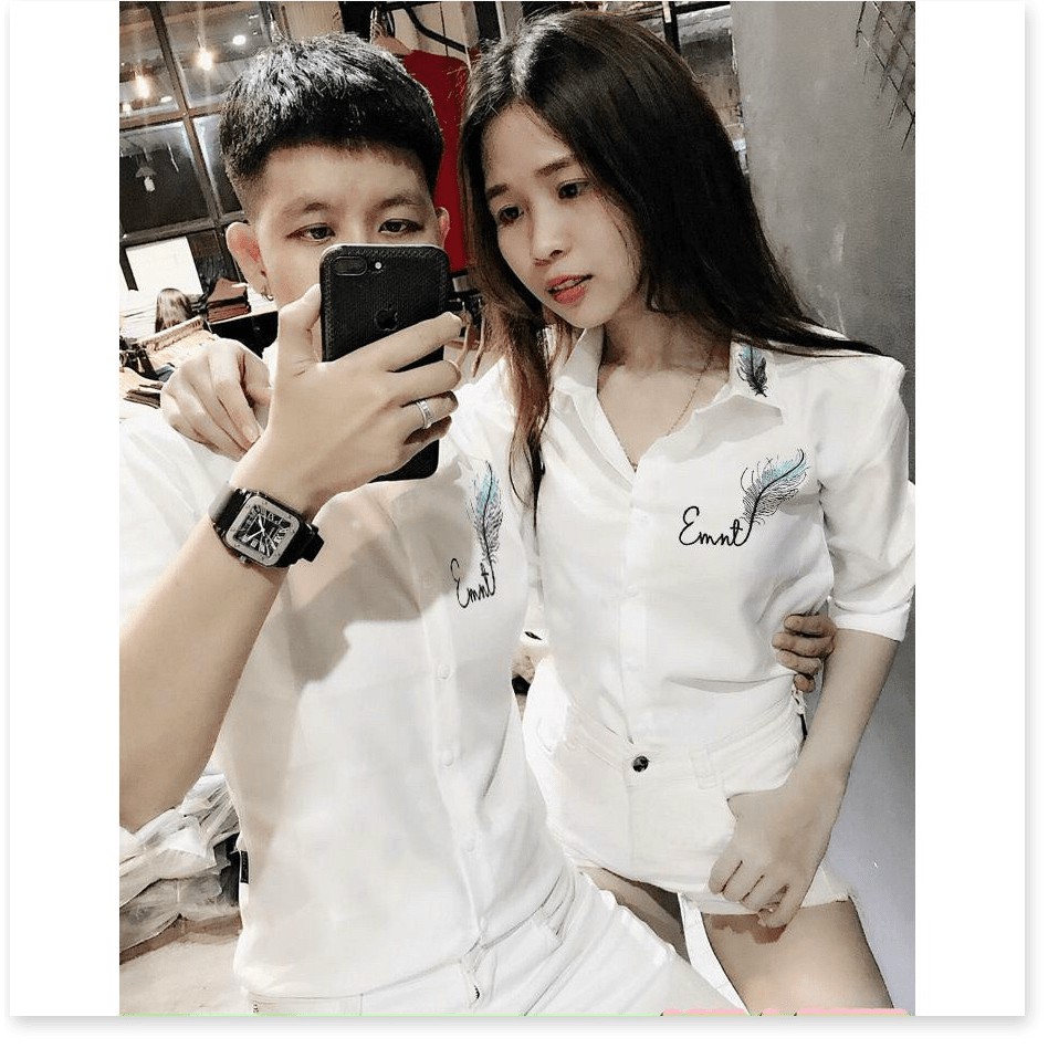 SƠ MI CẶP NAM NỮ TAI DÀI MÀU SIÊU HOT KHÁNH AN STORE