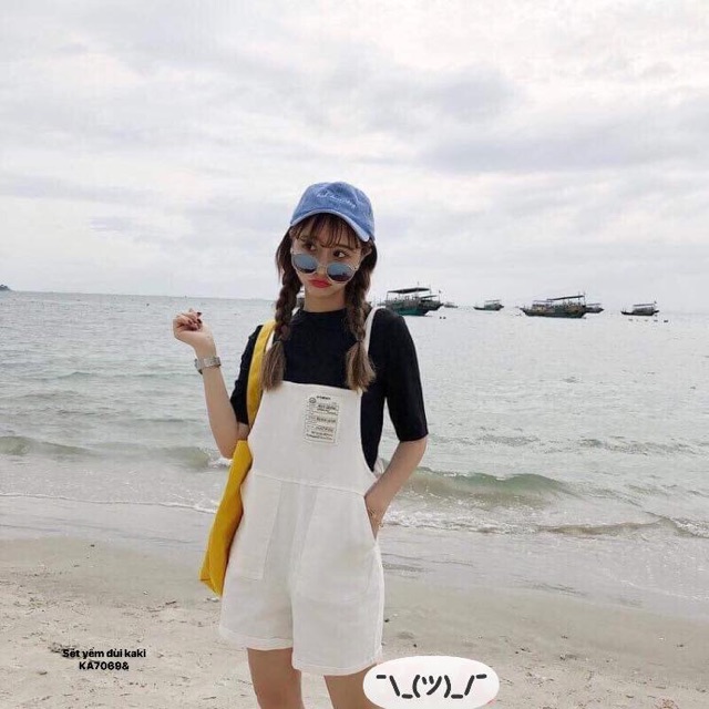 Sét yếm đùi kaki kèm áo ( KA) | BigBuy360 - bigbuy360.vn