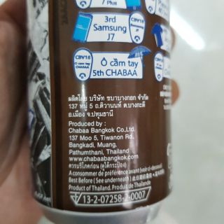[Mẫu mới] Thùng 24 lon Sương Sáo ChaBaa Thái Lan
