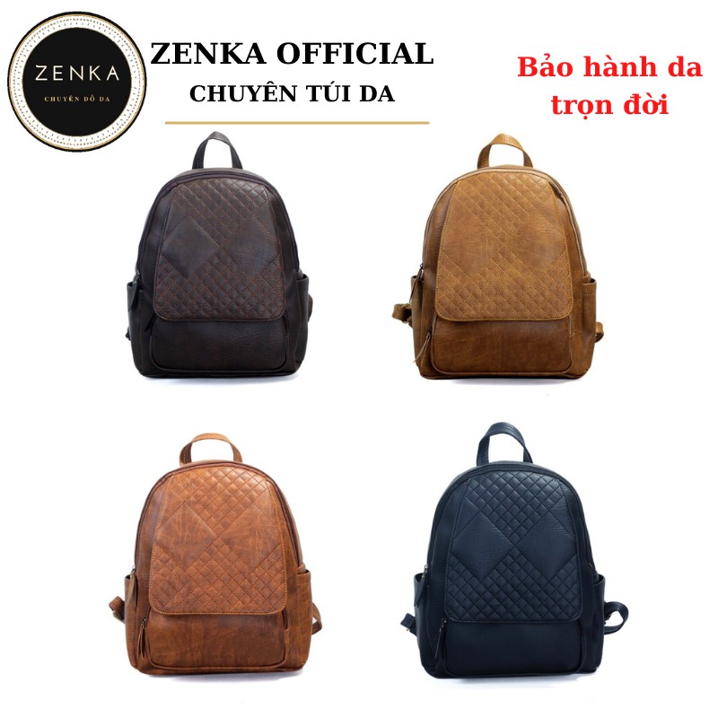 Balo da nữ công sở Zenka nhiều ngăn tiện dụng rất sang trọng và thanh lịch