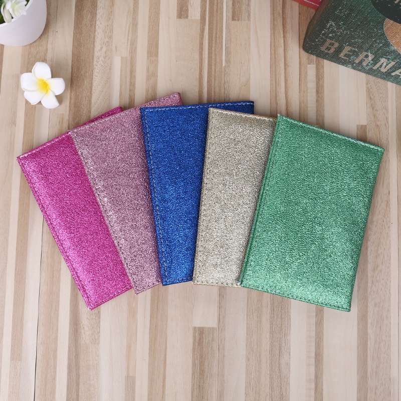 Vỏ Bọc Hộ Chiếu / Thẻ ID Unisex Bề Mặt Nhám Lấp Lánh