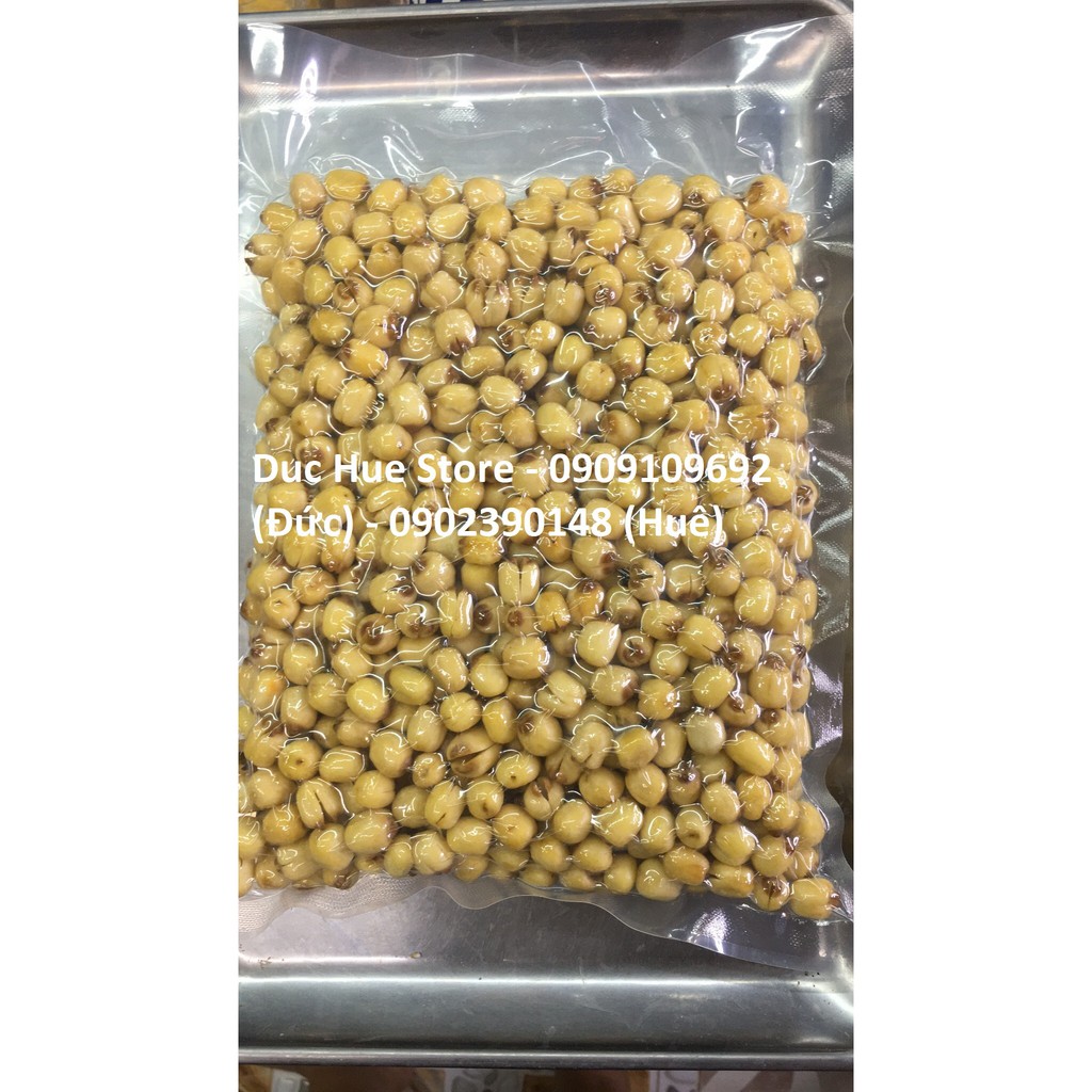 Hạt sen sấy giòn thơm ngon béo loại 1 bịch 200g - Đức Huê Store