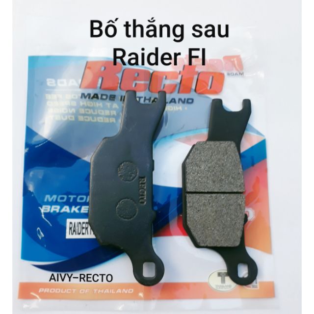 Bố thắng đĩa sau Raider FI Recto
