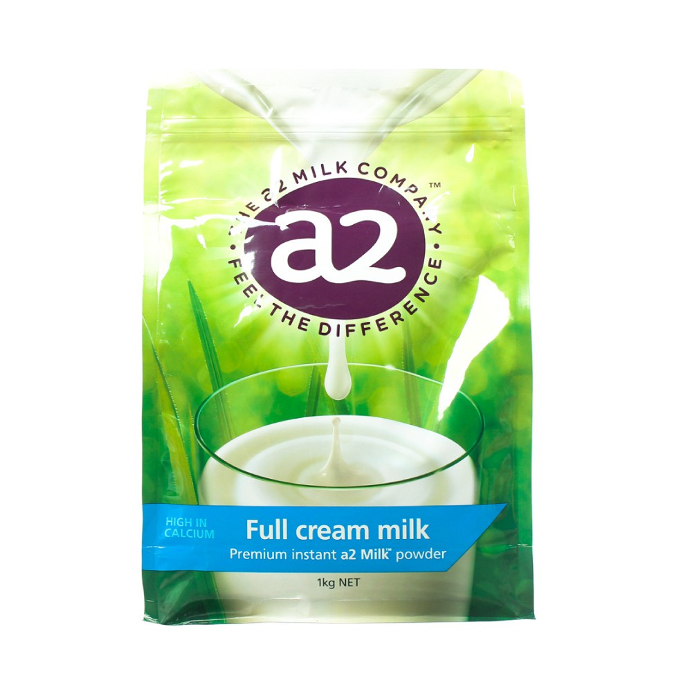Sữa bột nguyên kem a2 Full Cream Milk, dành cho cả gia đình - trẻ em từ 2 tuổi trở lên