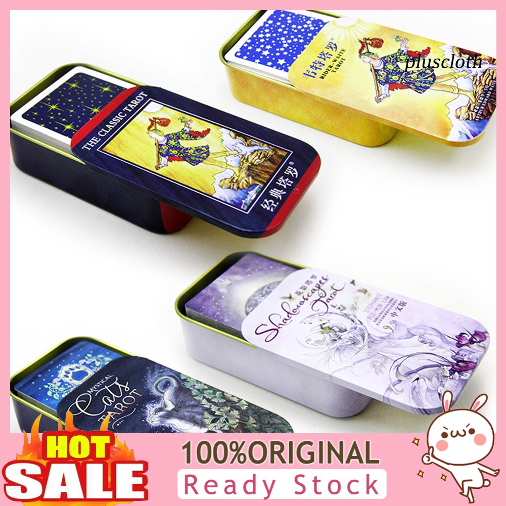 Bộ Bài Tarot Kiểu Cổ Điển Kèm Hộp Sắt